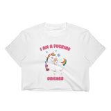 I'm a F***ING Unicorn Crop Top