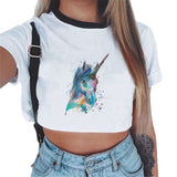 Unicorn Crop Top