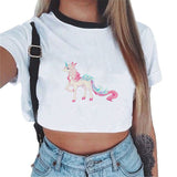 Unicorn Crop Top