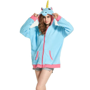 Women's Unicorn Fleece Hoodie