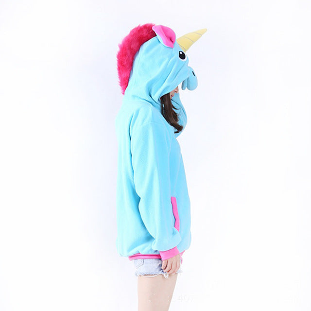 Women's Unicorn Fleece Hoodie