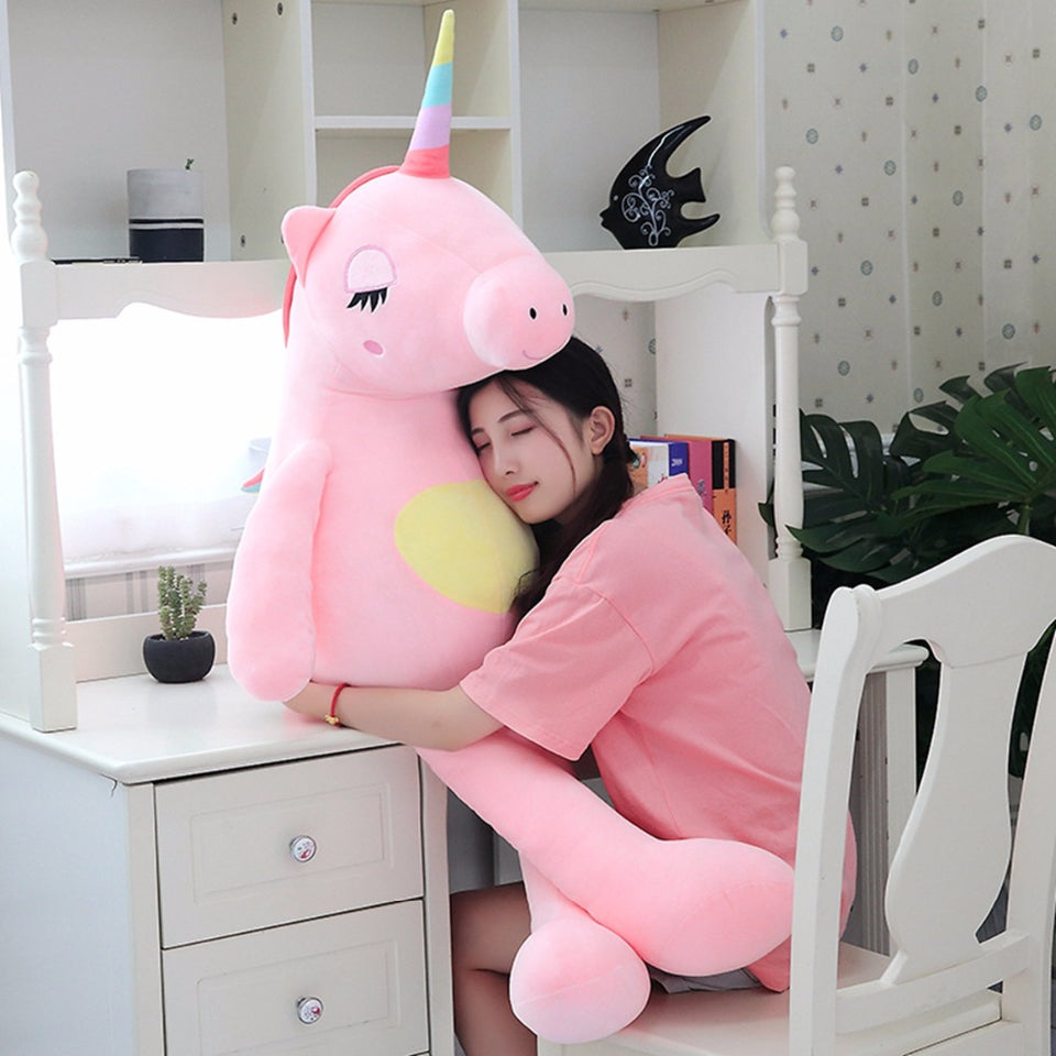 60-140cm Plush Unicorn Toys