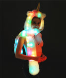 LED Unicorn Scarf Hat